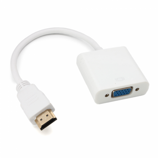 Adapter HDMI M na VGA Z beli JWD-HDMI7