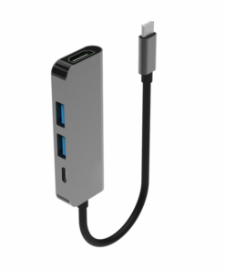 Adapter Type C na HDMI 2xUSB 3.0 type C 4u1