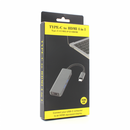 Adapter Type C na HDMI 2xUSB 3.0 type C 4u1 - Image 5