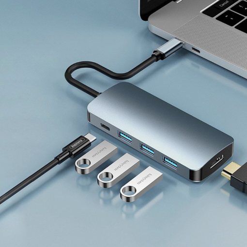Adapter Type C na HDMI 3xUSB 3.0 type C 5u1 - Image 5