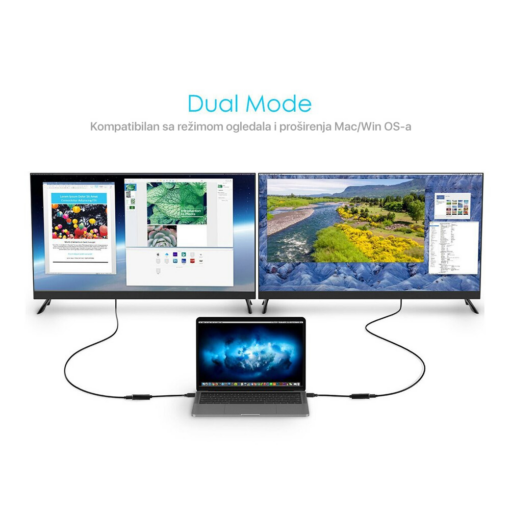 Adapter Type C na HDMI Z 4K 30Hz sivi - Image 2