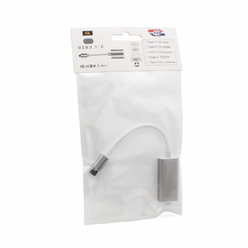 Adapter Type C na mini DP JWD-T16 srebrni - Image 2