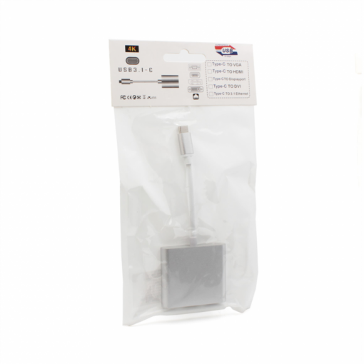 Adapter TYPE C+HDMI+USB3.0 na TYPE C JWD-T5 - Image 3