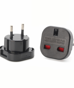 Adapter UK China na EU-Suko crni