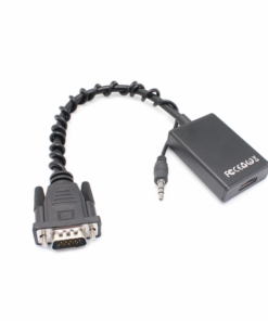 Adapter VGA M na HDMI Z (audio+power) 25cm