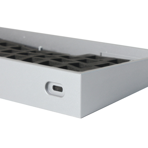 Aluminijumsko kuciste za Tastatura Mehanicka Gaming Fantech MK857 RGB Maxfit61 srebrno - Image 3