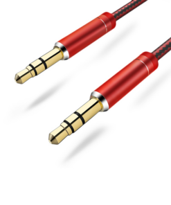 Audio kabl LDNIO LS-Y01 Aux 3.5mm crveni 1m