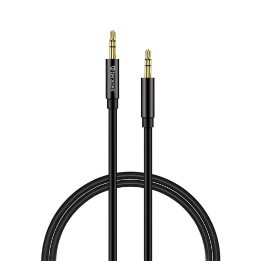 Audio kabl Teracell Aux 3.5mm crni 1.2m - Image 2