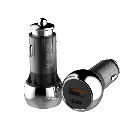 Auto punjac LDNIO C1 PD+QC3.0 3A iPhone lightning - Image 5