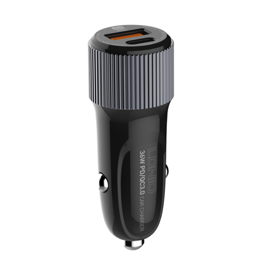 Auto punjac LDNIO C510Q PD/QC3.0 36W sa iPhone lightning kablom - Image 2