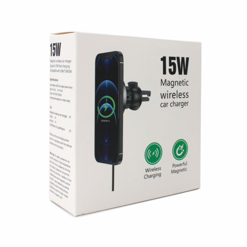 Auto punjac iPhone magnetic 15W crni - Image 4