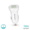 Auto punjac Pluginn PI-35 2xUSB, 2.4A  sa lightning kablom beli