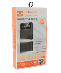 Back up baterija Oxpower PC4-1 4in1 5V 2A 10000 mAh crna