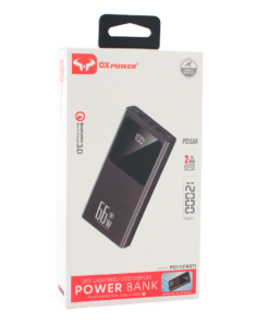 Back up baterija Oxpower PD11 5V 3A 12000 mAh crna