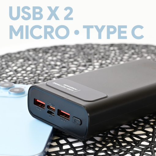 Back up baterija Oxpower PD21 20000mAh crna - Image 2