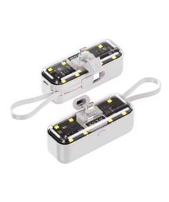 Back up baterija privezak Oxpower 5000mAh lightning bela