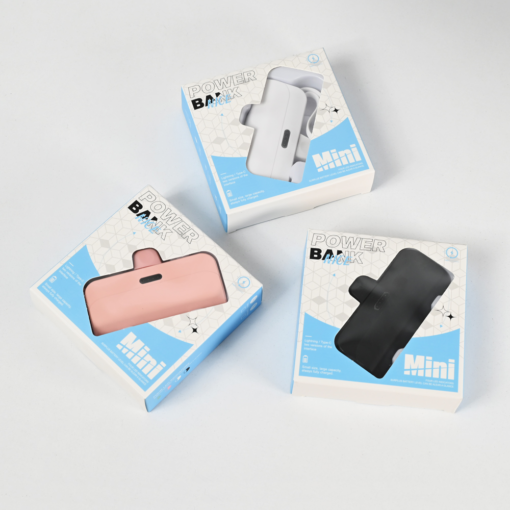Back up baterija privezak 5000mAh Type C bela - Image 5