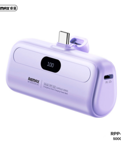 Power bank prenosiva baterija REMAX Capsule series RPP-632 2A Type C 5000mAh ljubicasta