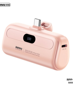 Power bank prenosiva baterija REMAX Capsule series RPP-632 2A Type C 5000mAh roze