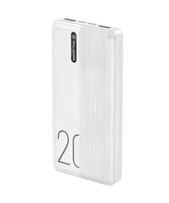 Power bank prenosiva baterija REMAX Landon RPP-296 2.1A 20000 mAh bela