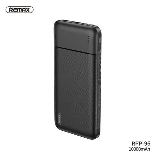 Power bank prenosiva baterija REMAX Lango RPP-96 2USB 10000mAh crna