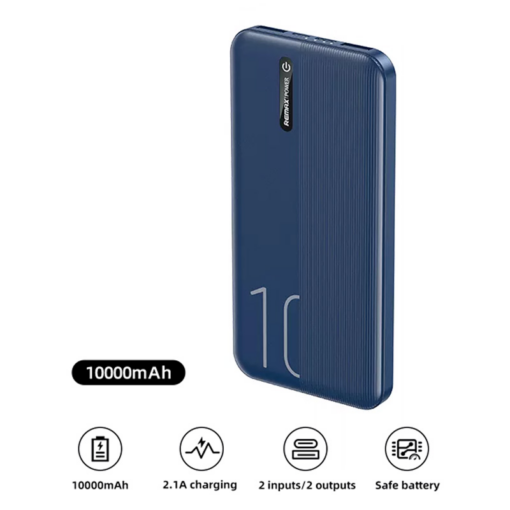 Power bank prenosiva baterija REMAX Landon series 2.1A 10000mAh RPP-295 plava - Image 2
