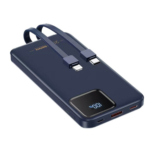 Power bank prenosiva baterija REMAX Suji Series RPP-500 20W+22.5W PD+QC 10000mAh plava - Image 5