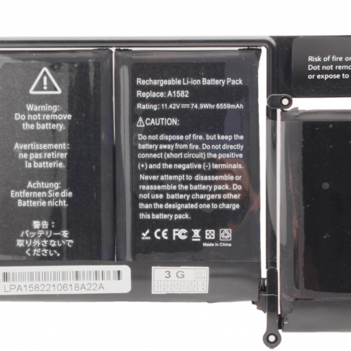 Baterija za laptop Apple A1582 11.42V 6600mAh HQ2200 - Image 4