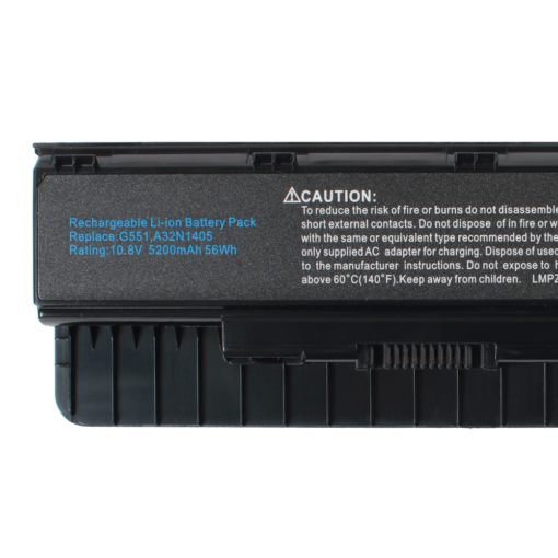 Baterija za laptop Asus N551, N751, A32N1405, 10.8V, 5200mAh, 56Wh - Image 2