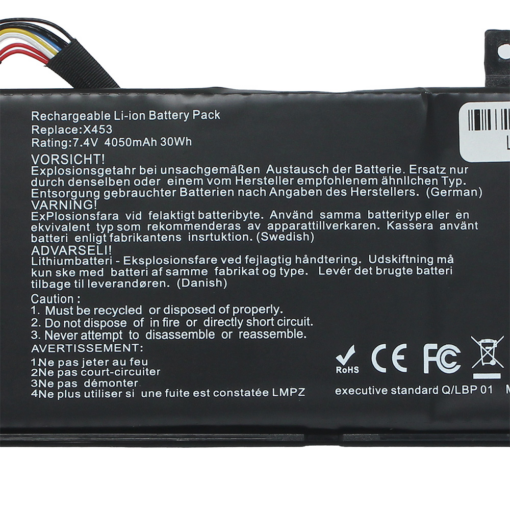Baterija za laptop Asus X453 7.4V 4050mAh - Image 2