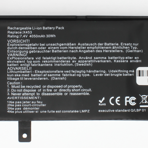 Baterija za laptop Asus X453 7.4V 4050mAh HQ2200 - Image 4