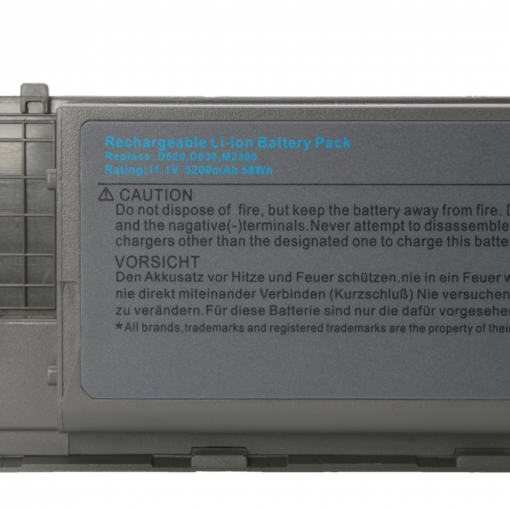 Baterija za laptop Dell D620H 11.1V 5200mAh HQ2200 - Image 3