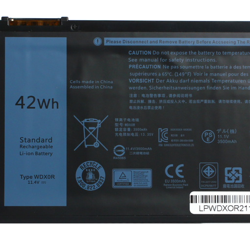 Baterija za laptop Dell Inspiron 5565, 7570, 5378 Type WDX0R HQ2200 - Image 3