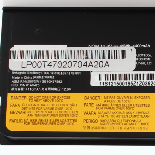 Baterija za laptop Lenovo T470 T570 10.8V 48Wh - Image 4