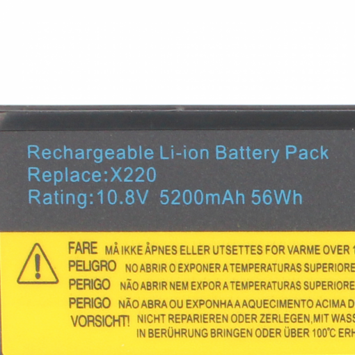 Baterija za laptop Lenovo X220 X230 10.8V 5200mAh 56Wh HQ2200 - Image 4
