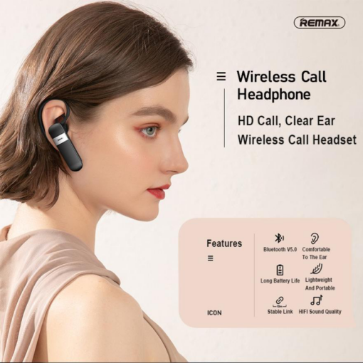Bluetooth slusalica REMAX RB-T36 crna - Image 5