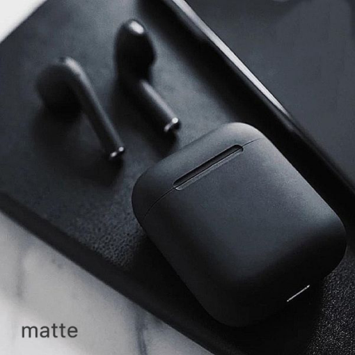 Bluetooth slusalice Airpods i12 TWS crne HQ - Image 3