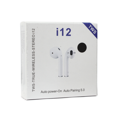 Bluetooth slusalice Airpods i12 TWS crne HQ - Image 5