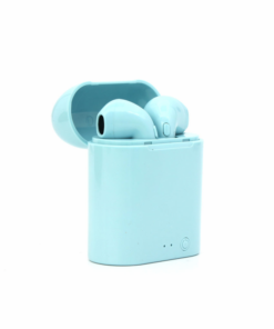 Bluetooth slusalice Airpods i7 mini svetlo plava HQ