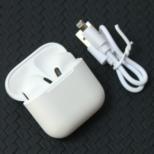 Bluetooth slusalice Airpods Inpods 900 metalik bele HQ - Image 3