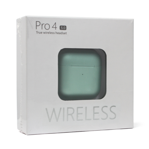 Bluetooth slusalice Airpods Inpods 900 metalik svetlo zelene HQ - Image 3
