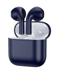 Bluetooth slusalice Airpods Inpods 900 metalik teget HQ