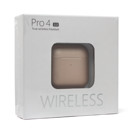 Bluetooth slusalice Airpods Inpods 900 metalik zlatne HQ - Image 3