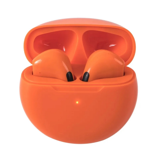 Bluetooth slusalice Airpods Pro6 narandzaste HQ - Image 2