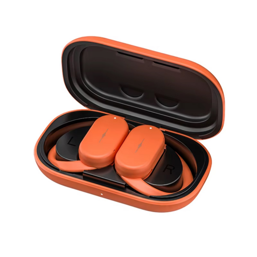 Bluetooth slusalice Airpods Soke HD313 narandzaste - Image 2