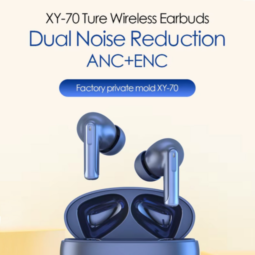 Bluetooth slusalice Airpods Soke XY-70 ANC bele - Image 2