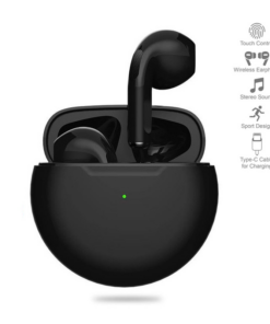 Bluetooth slusalice Airpods T-phox Pro crne HQ