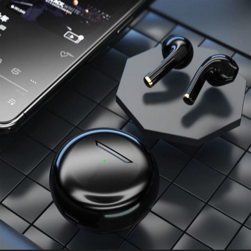 Bluetooth slusalice Airpods T-phox Pro crne HQ - Image 3