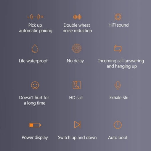 Bluetooth slusalice Airpods Wireless L2 crne - Image 4