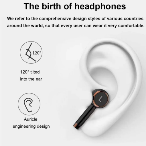 Bluetooth slusalice Airpods Wireless L2 crne - Image 5